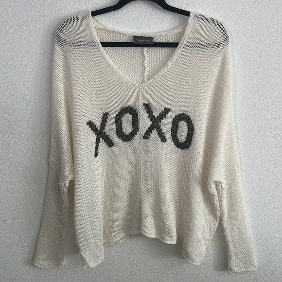 Wooden Ships XOXO Oversized Knit Sweater - Picture 1 of 4